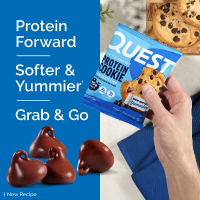 Quest Nutrition 15g Protein Cookie - Chocolate Chip Cookie - 4ct