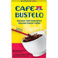 Café Bustelo Espresso Instant Coffee Single Serve Packets - 6ct: Dark Roast, Source Varies, Unflavored
