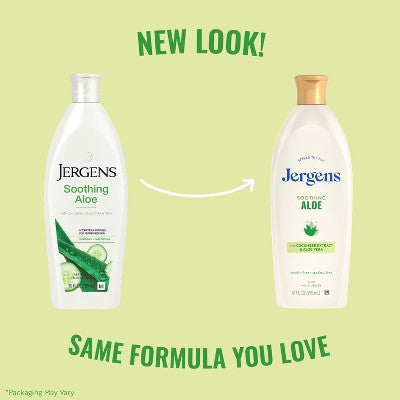 Jergens Soothing Aloe Hand and Body Lotion, Dermatologist Tested