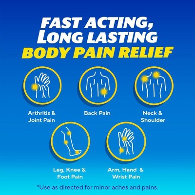 Aleve NSAID Pain Reliever & Fever Reducer Liquid Gels, Naproxen Sodium, Pain Relief - 50ct