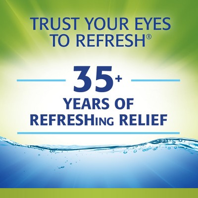 Refresh Relieve Lubricant Eye Drops Artificial Tears - 0.33 fl oz (10 mL)