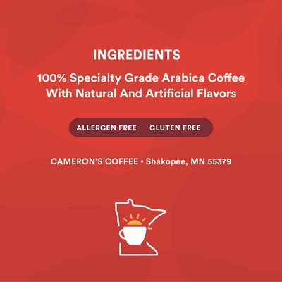 Cameron's Vanilla Hazelnut Light Roast Ground Coffee