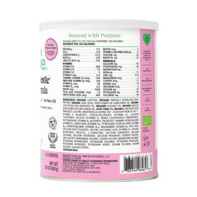 Bobbie Organic Gentle Infant Formula - 14.1oz