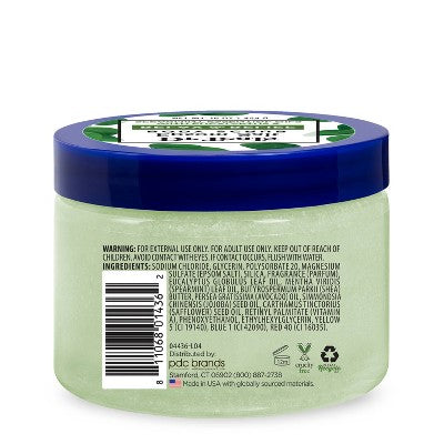 Dr Teal's Exfoliate & Renew Eucalyptus & Spearmint Epsom Salt Body Scrub - 16oz