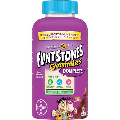 The Flintstones Kids' Complete Multivitamin Gummies - Mixed Fruit