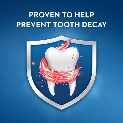 Crest Kids Cavity Protection Sparkle Fun Flavor Fluoride Toothpaste