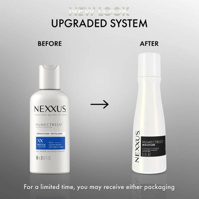 Nexxus Humectress Ultimate Moisture Travel Size Conditioner for Dry Hair with Elastin Protein and Green Caviar - 3 fl oz