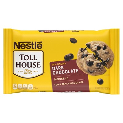 Nestle Toll House Dark Chocolate Chips for Cookie Baking - 20oz