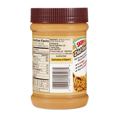 Skippy Creamy Peanut Butter - 15oz: Gluten-Free, No Artificial Flavors