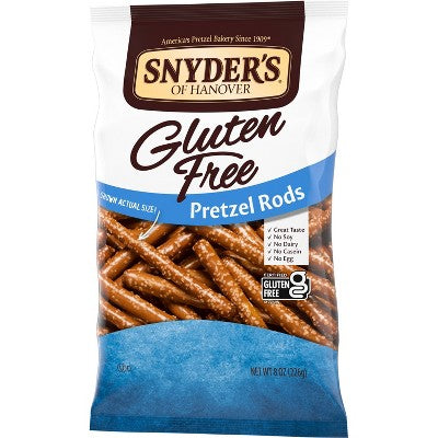 Snyder's of Hanover Gluten Free Pretzels Gluten Free Rods - 8oz