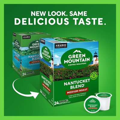 Green Mountain Coffee Nantucket Blend Medium Roast Keurig K-Cup Coffee Pods
