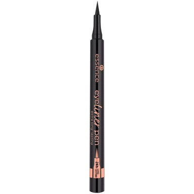 essence Extra Long Lasting Waterproof Eyeliner Pen - 10 Blackest Black - 0.04oz: Vegan, Paraben-Free Liquid Eyeliner