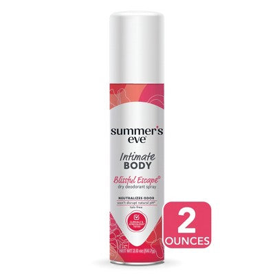 Summer's Eve Blissful Escape Feminine Freshening Spray - 2oz