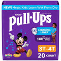 Pull-Ups Boys' Potty Training Pants with Learning Layer – Size 3T-4T - 20ct