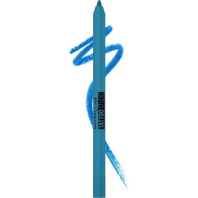 Maybelline Tattoo Studio Sharpenable Gel Pencil Waterproof Eyeliner - 0.04oz