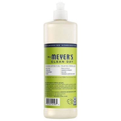 Mrs. Meyer's Clean Day Lemon Verbena Liquid Dish Soap - 16 fl oz