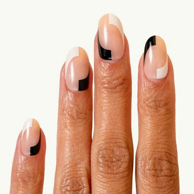 Chillhouse Chill Tips Press On Nail Set - Black Tie Affair - 24ct