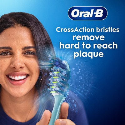 Oral-B CrossAction All-In-One Manual Toothbrush Medium