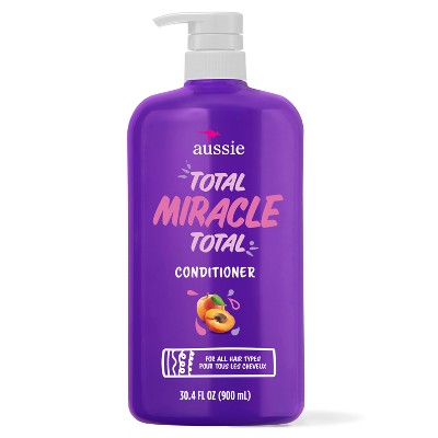 Aussie Paraben-Free Total Miracle Conditioner with Apricot For Damage Hair - 30.4 fl oz