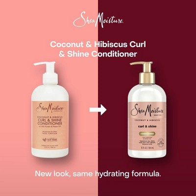 SheaMoisture Coconut & Hibiscus Curl & Shine Conditioner For Thick Curly Hair
