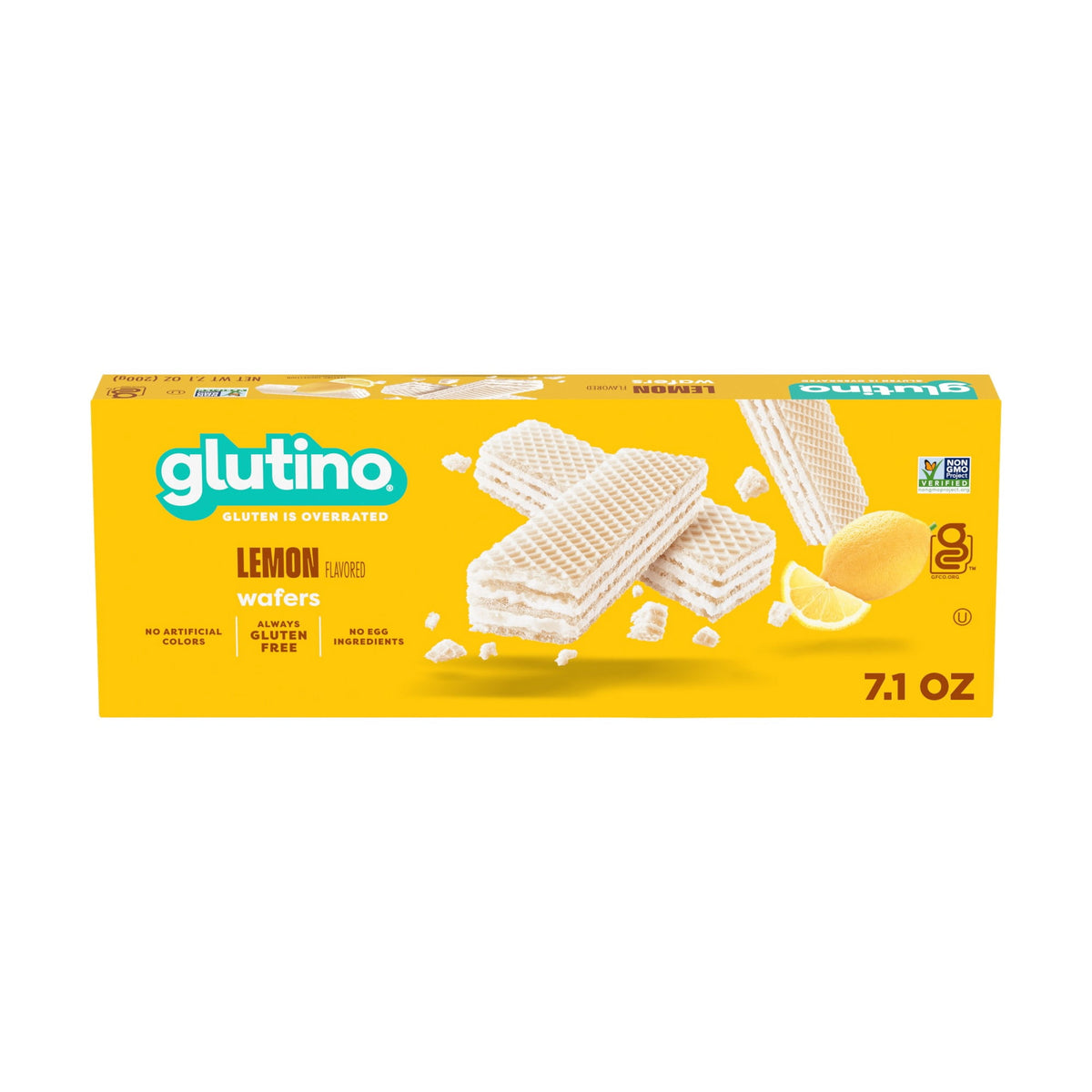 Glutino Gluten Free Lemon Flavored Wafers, 7.1 oz.