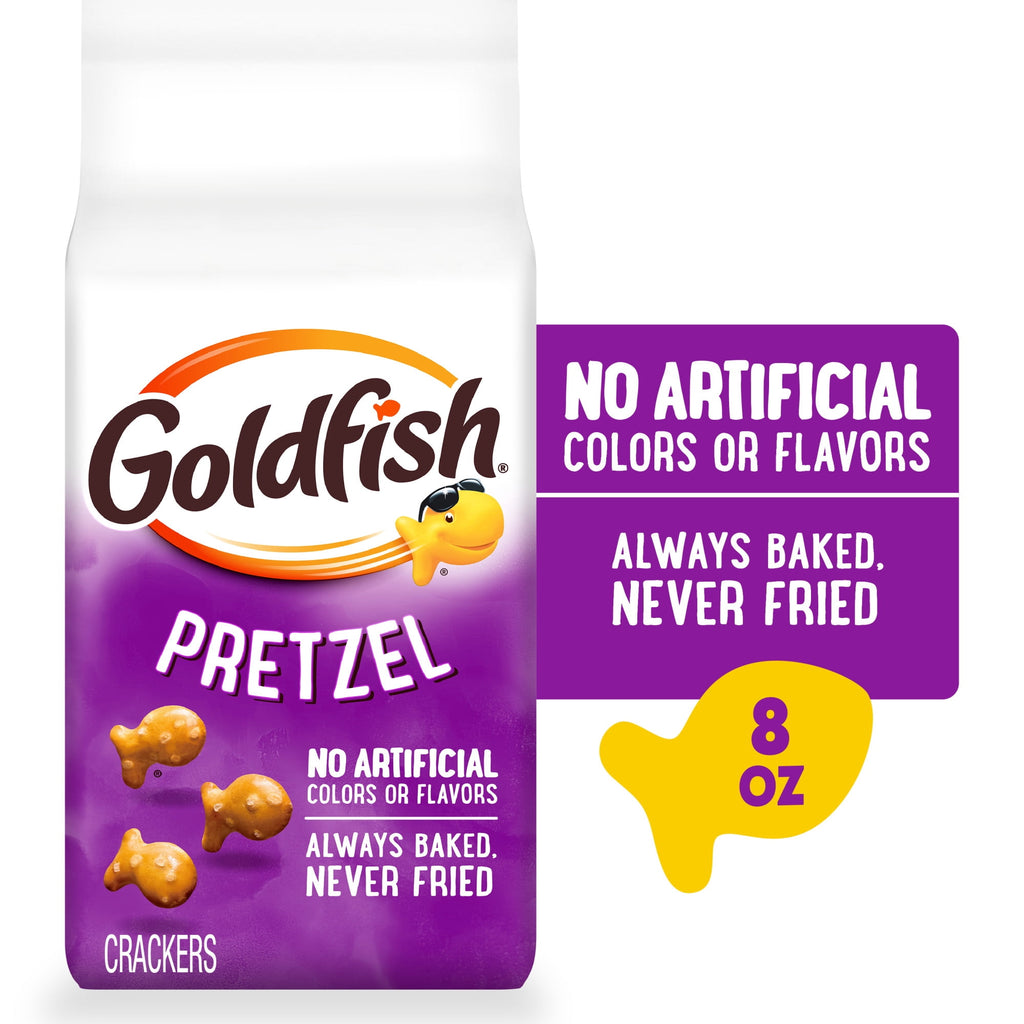 Goldfish Pretzel Crackers, 8 oz Bag