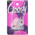 Goody Ouchless Clear Hair Elastics, No Metal, 75 Count, Damage-Free Styling