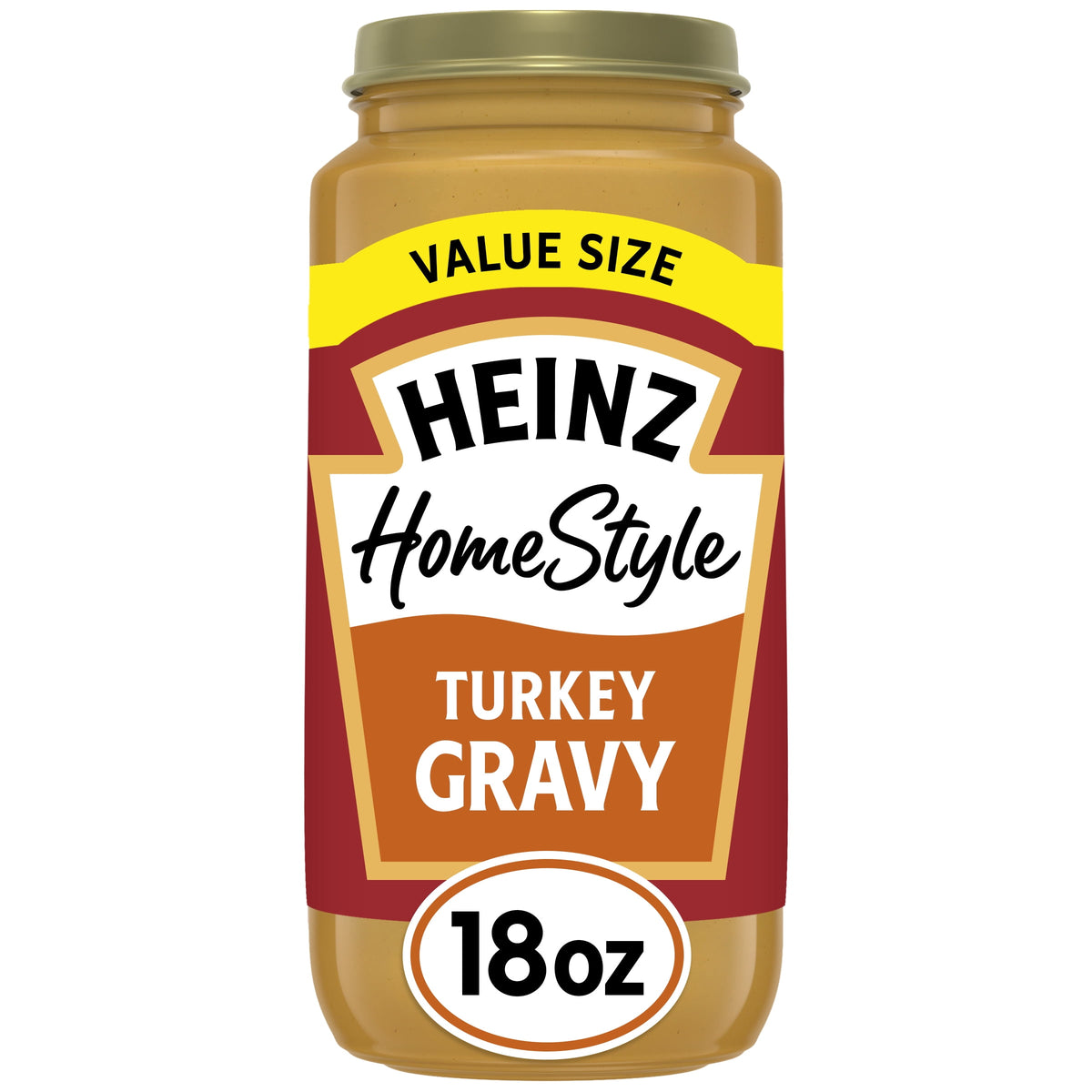 Heinz HomeStyle Turkey Gravy Value Size, 18 oz Jar