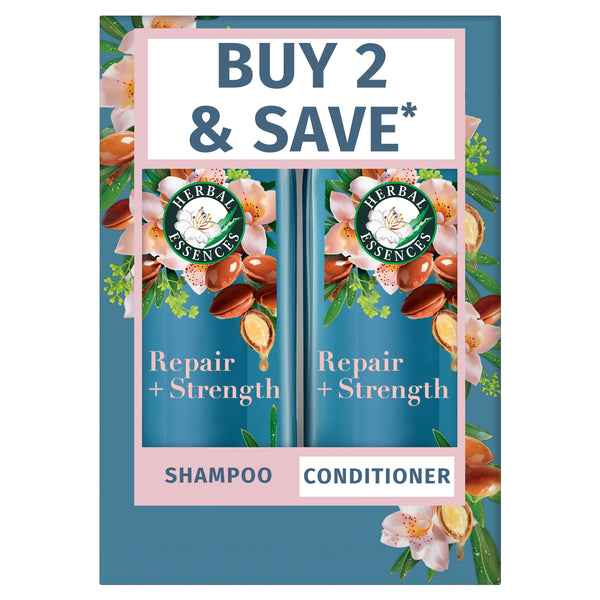 Herbal Essences Argan Repair Shampoo and Conditioner Set, 13.5 fl oz Each