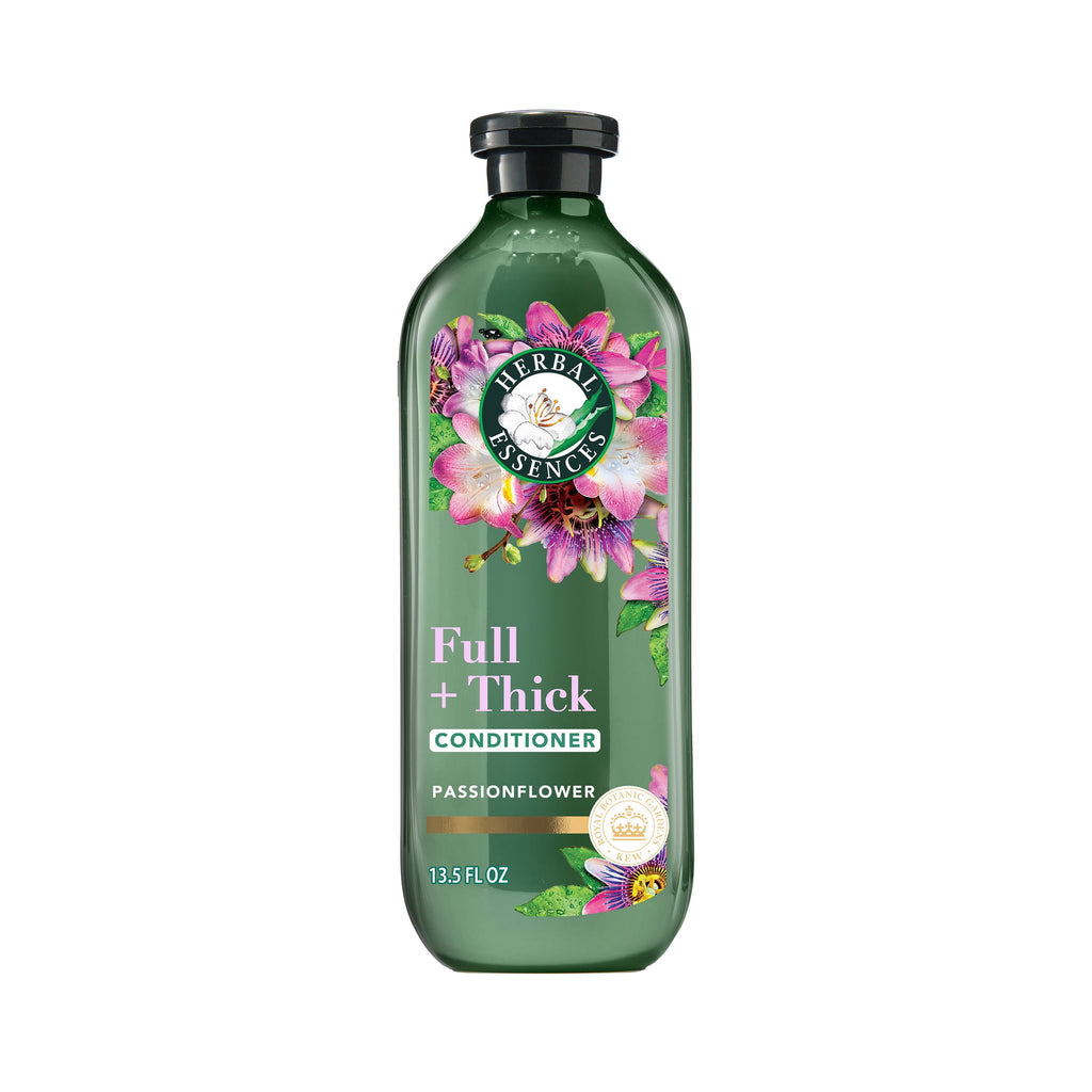 Herbal Essences Full + Thick Passionflower Sulfate Free Conditioner, 13.5 fl oz