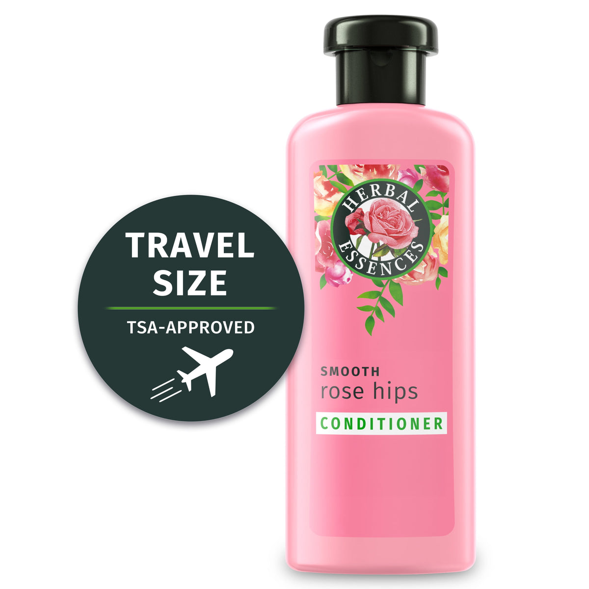 Herbal Essences Rose Hips Smooth Conditioner, Travel Size, 3.38 fl oz