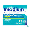 Imodium A-D Anti-Diarrheal&nbsp;Softgels&nbsp;2mg&nbsp;Loperamide Hydrochloride&nbsp;Diarrhea&nbsp;Relief Softgels, 24 Count