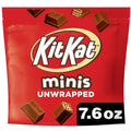 Kit Kat Minis Unwrapped Milk Chocolate Wafer Candy, Bag 7.6 oz