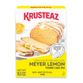 Krusteaz Meyer Lemon Pound Cake Mix, Pound Cake Baking Mix with Lemon Flavored Glaze, 16.5 oz Box​
