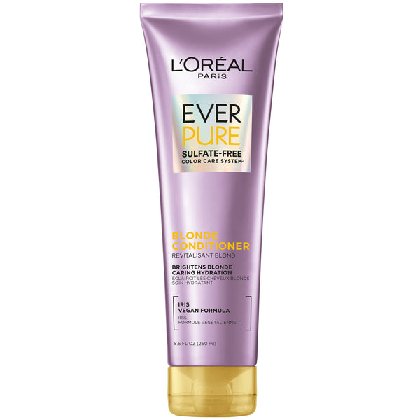 L'Oreal Paris Sulfate Free Blonde Conditioner, Brightening, Squeeze, 8.5 fl oz
