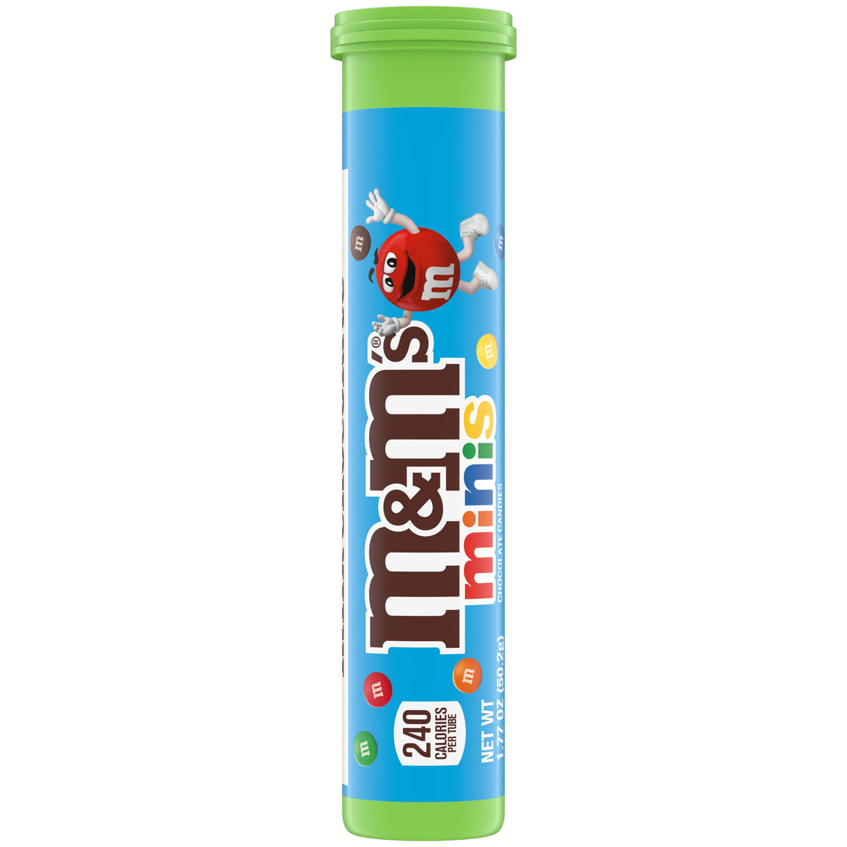 M&M'S Minis Milk Chocolate Candy Mega Tube, 1.77 oz (Packaging May Vary)