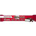Mounds Coconut & Dark Chocolatey Candy Bars & Miniatures, Snack Size, 0.6 oz (10 Count)
