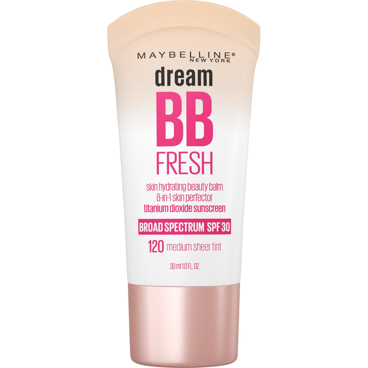Maybelline Dream Fresh BB Cream 8 in 1 Skin Perfector, Medium, 1 fl. oz.