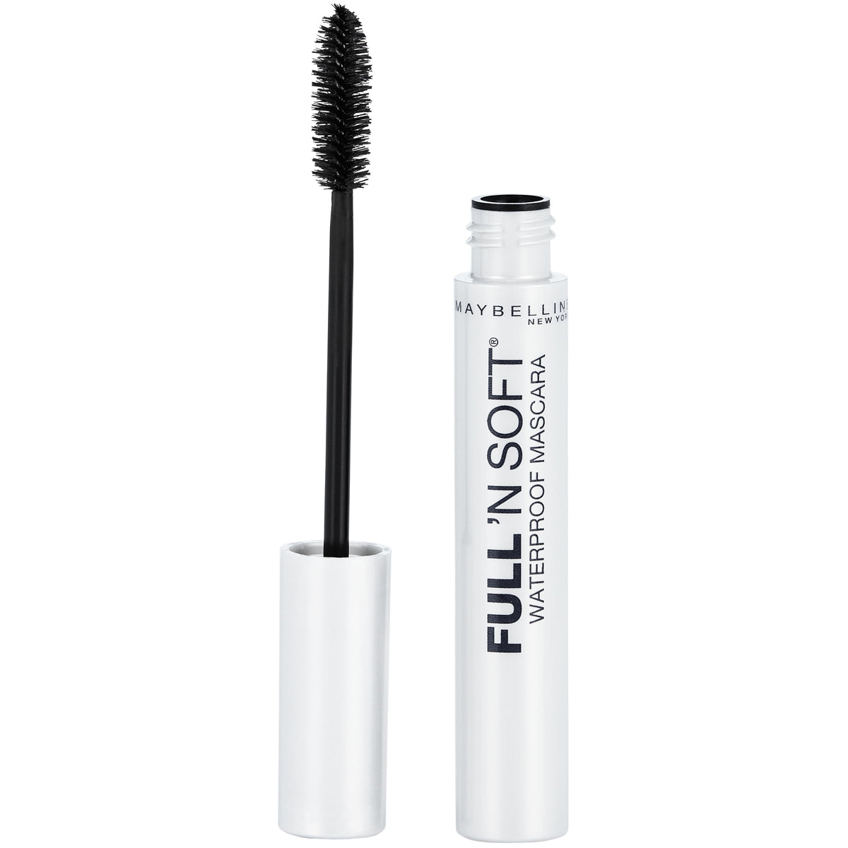 Maybelline Full 'N Soft Waterproof Mascara  0.28 oz