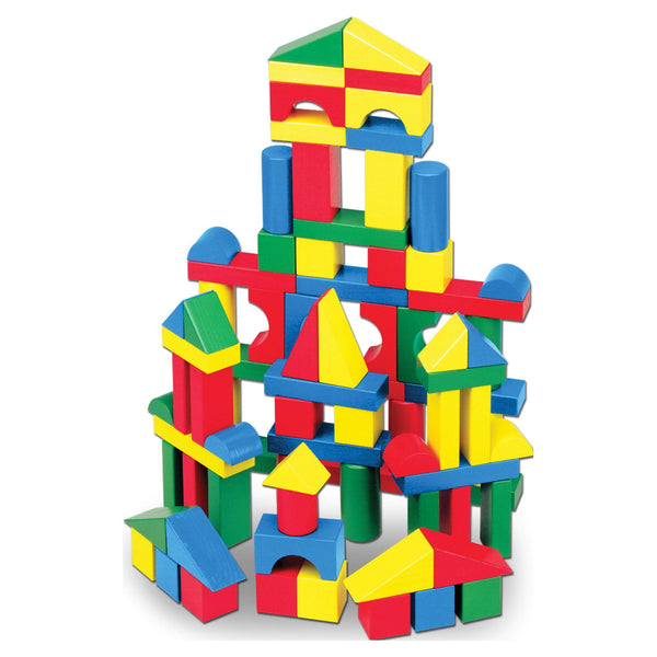 Melissa & Doug 100 Wood Blocks