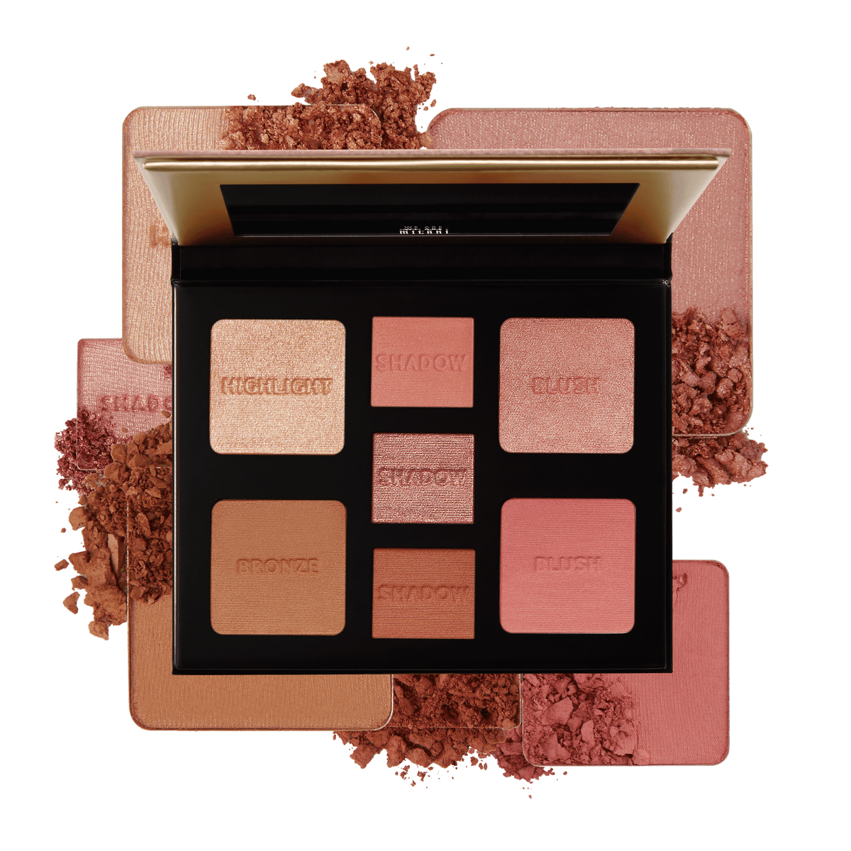 Milani All Inclusive Eye, Cheek & Face Palette, Light to Medium