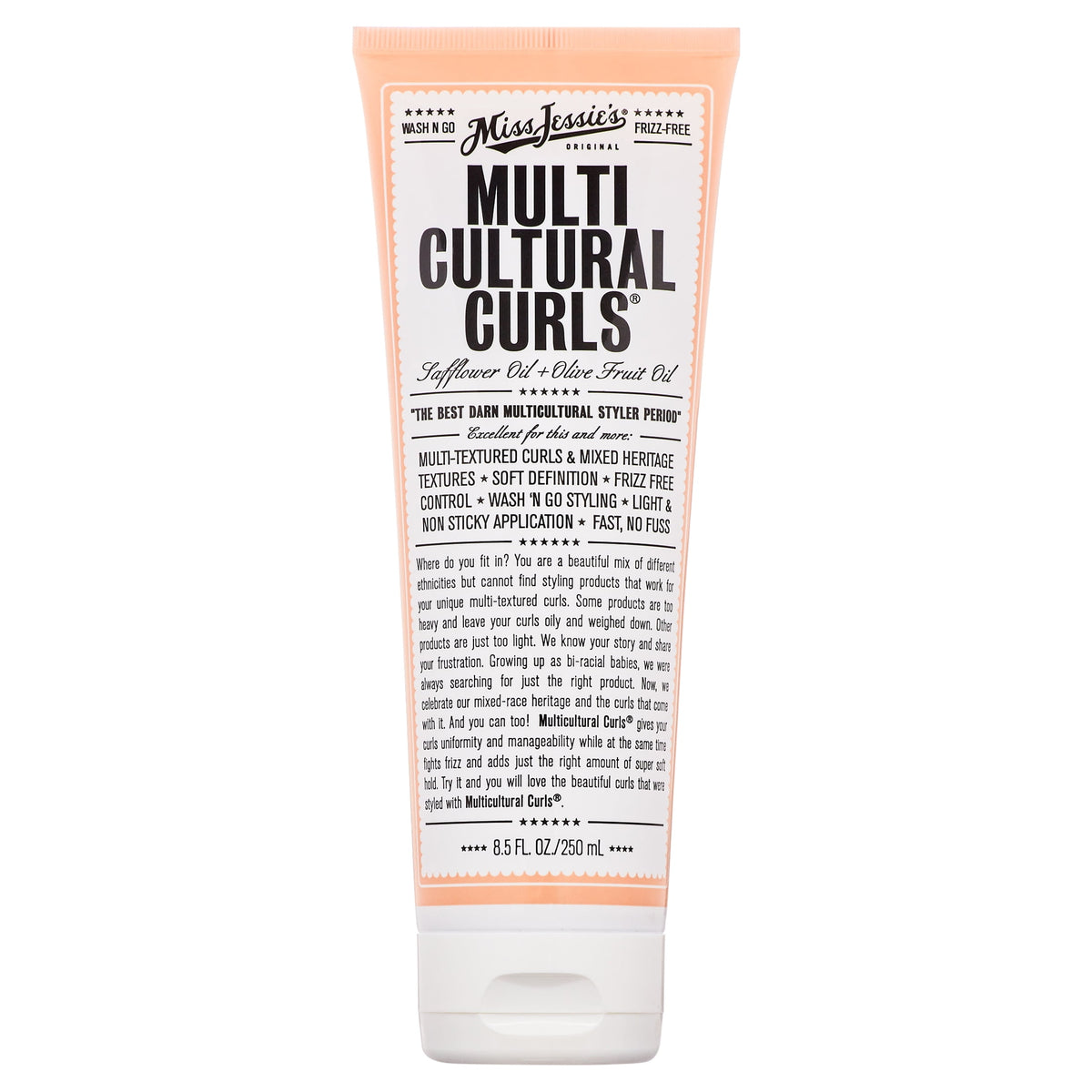 Miss Jessies Multi Cultural Curls, 8.5 oz Cream