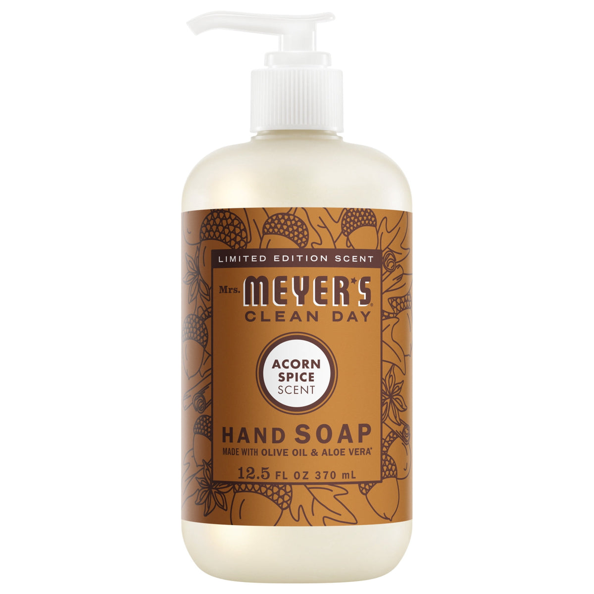 Mrs. Meyer’s Clean Day Hand Soap, Acorn Spice Scent, 12.5 Fl Oz