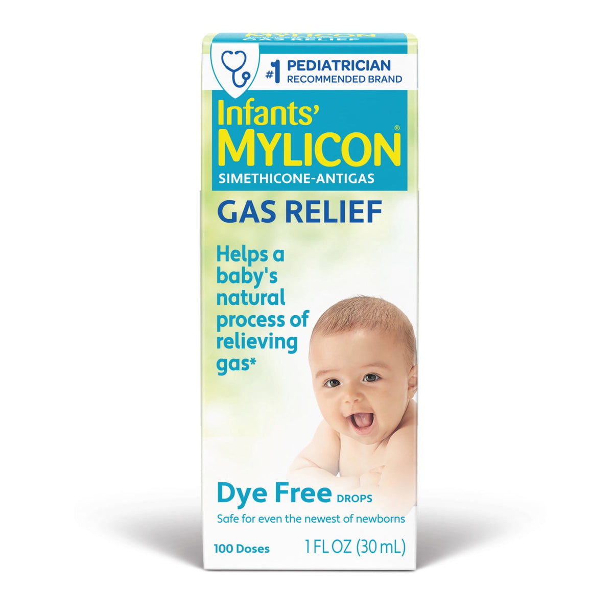 Infants' Mylicon Gas Relief Drops, Dye Free, 1 fl oz