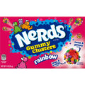 NERDS Gummy Clusters, Candy, Rainbow, Crunchy and Gummy, 3 oz Box