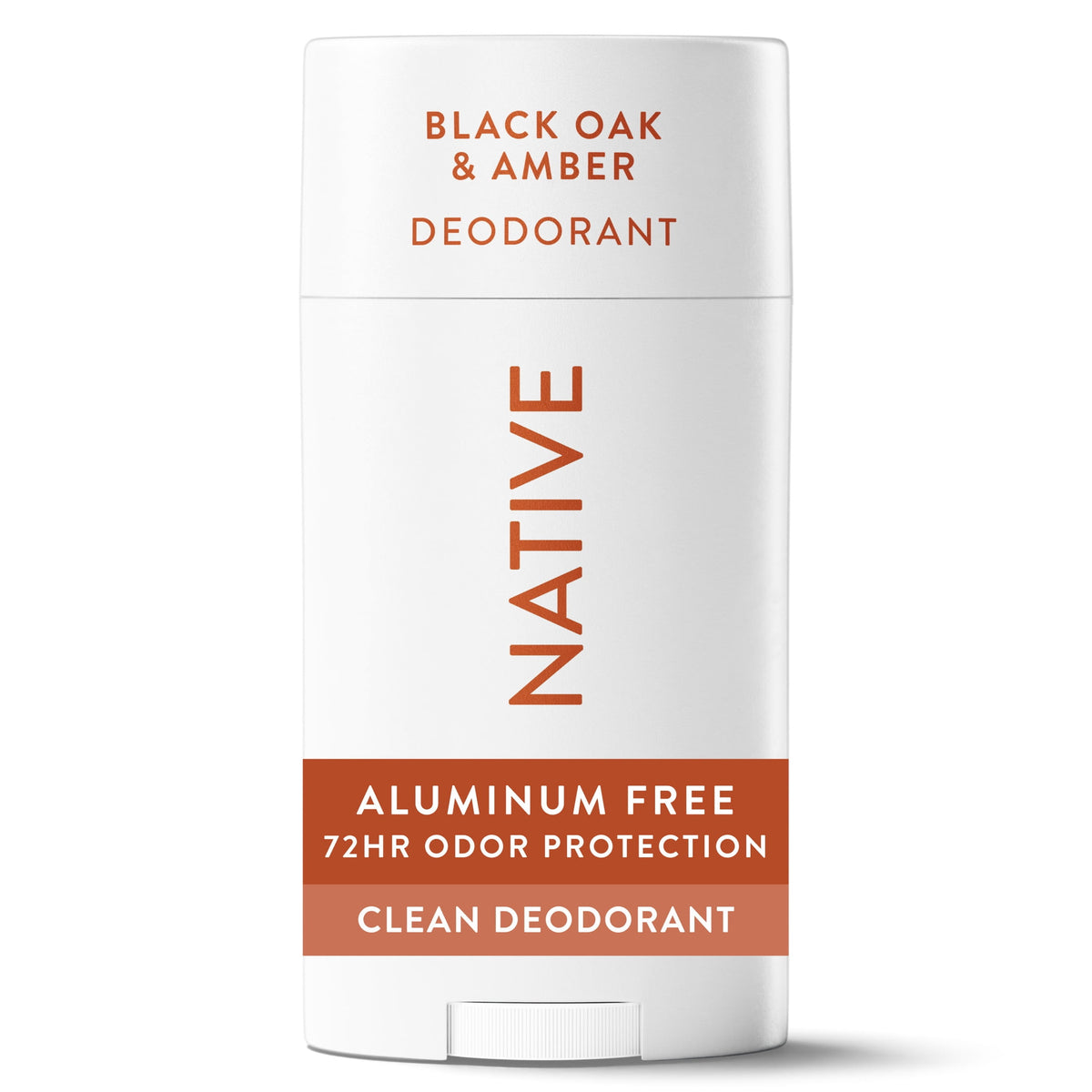 Native Deodorant for Women and Men, Aluminum Free, Black Oak & Amber, 2.65 oz