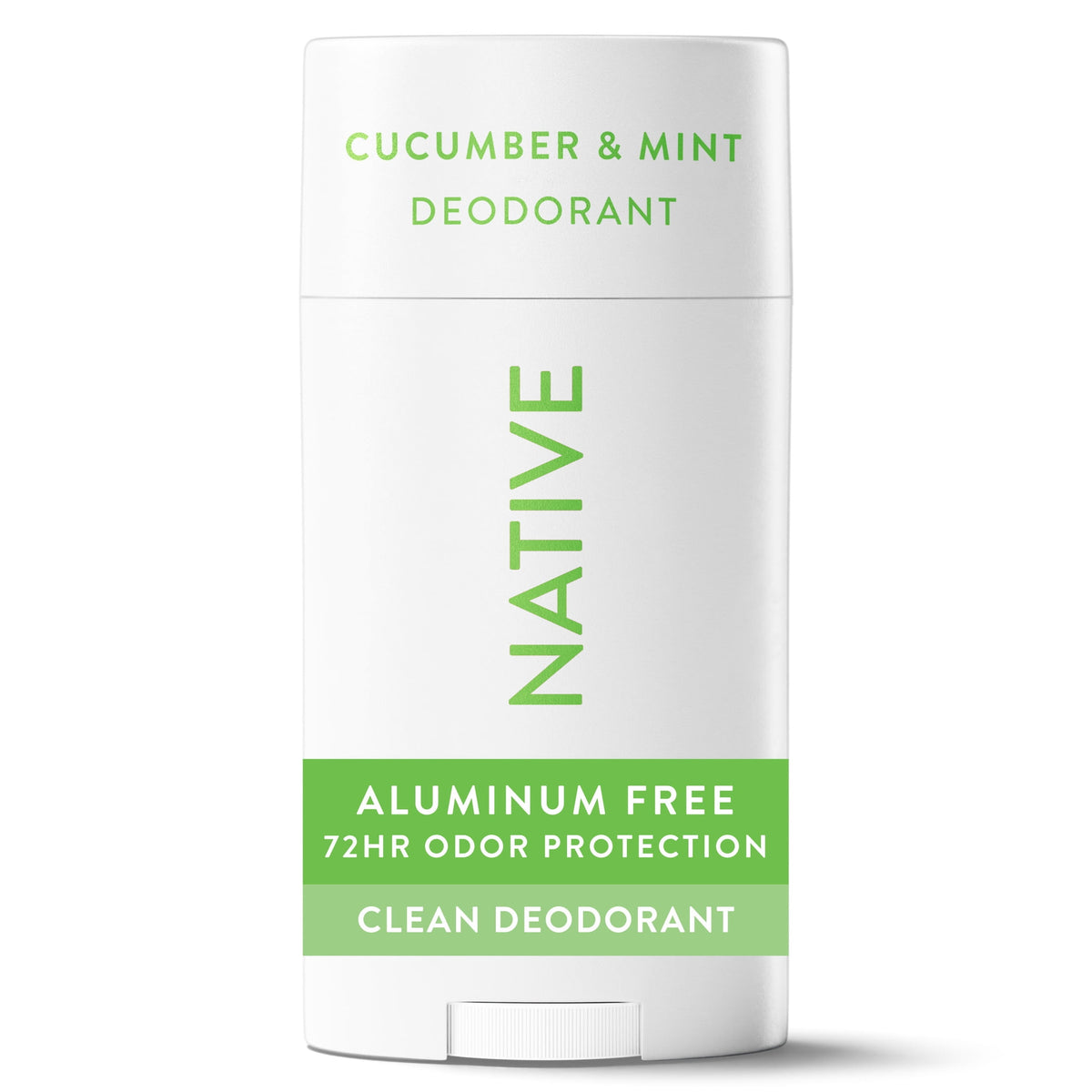 Native Deodorant, Aluminum Free, Cucumber & Mint, for Women and Men, 2.65 oz
