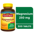 Nature Made Magnesium Oxide 250 mg Tablets, Dietary Supplement, 300 Count