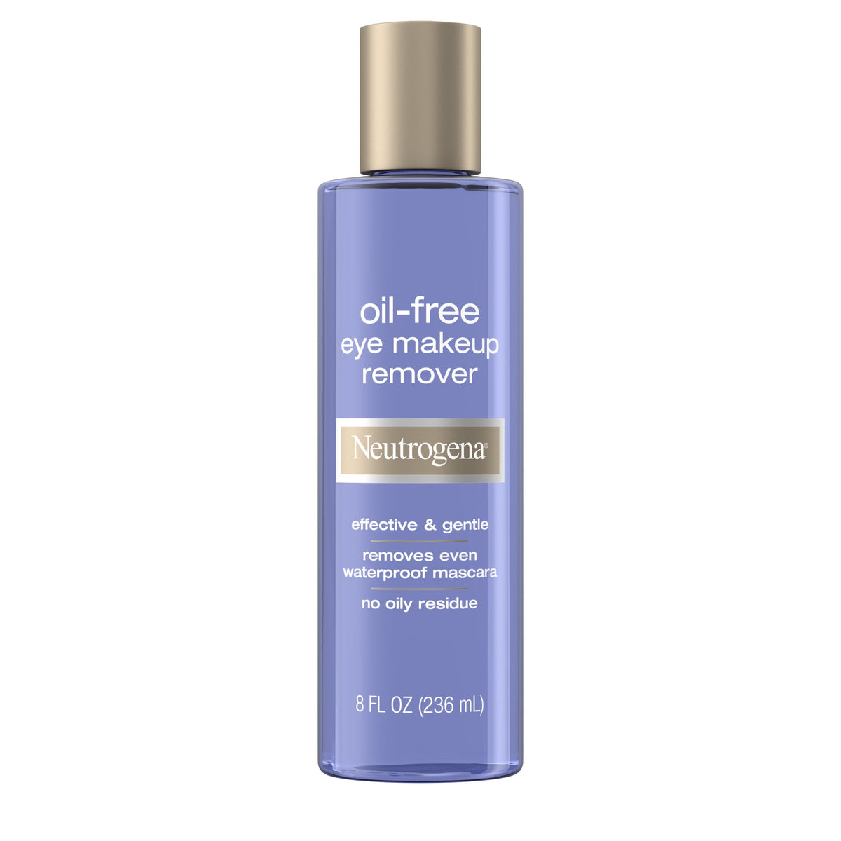 Neutrogena Gentle Oil-Free Eye Makeup Remover & Makeup Removing Face Cleanser, 8.0 fl oz