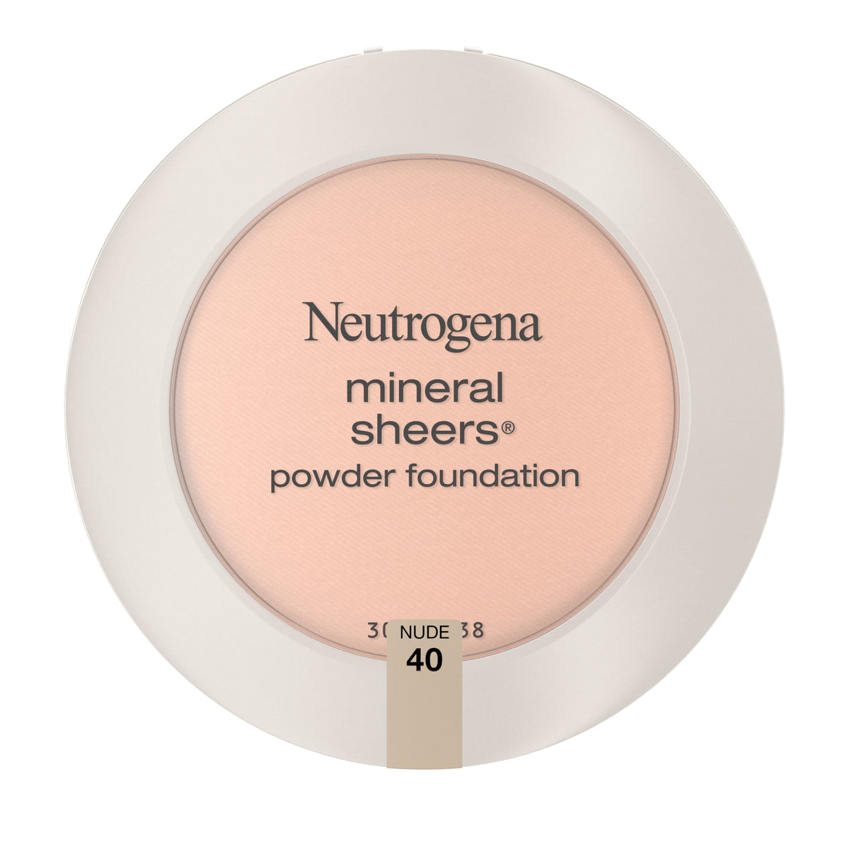 Neutrogena Mineral Sheers Oil-Free Powder Foundation, Nude 40,.34 oz